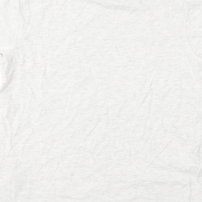 George Boys Grey  Jersey Basic T-Shirt Size 10-11 Years