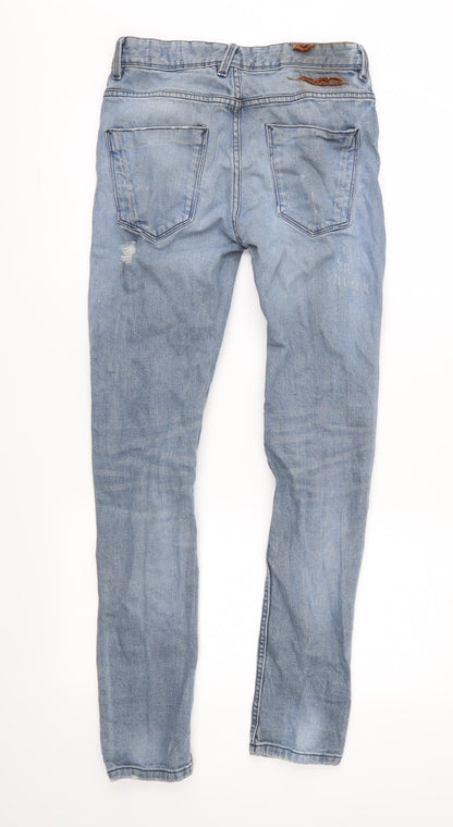 Denim & Co. Mens Blue  Denim Skinny Jeans Size 30 in L32 in
