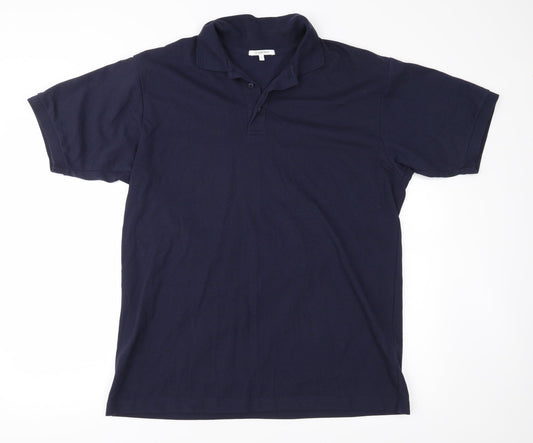 Heritage Mens Blue    Polo Size L
