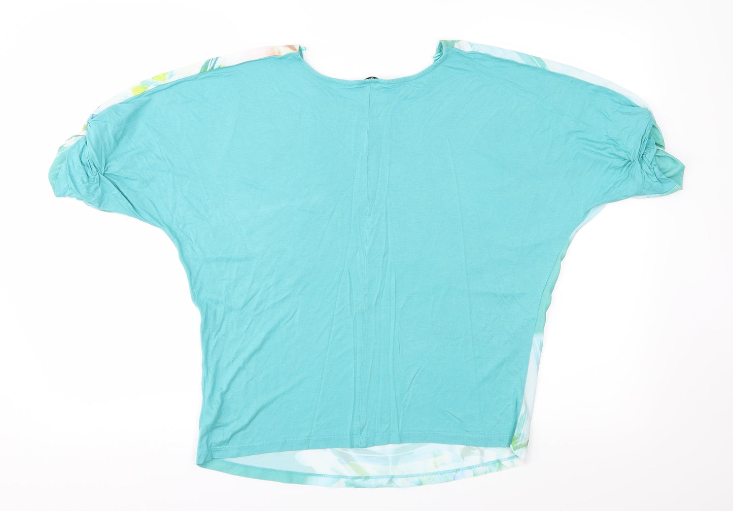 Womens UK Size 8 NEXT Green Basic Blouse
