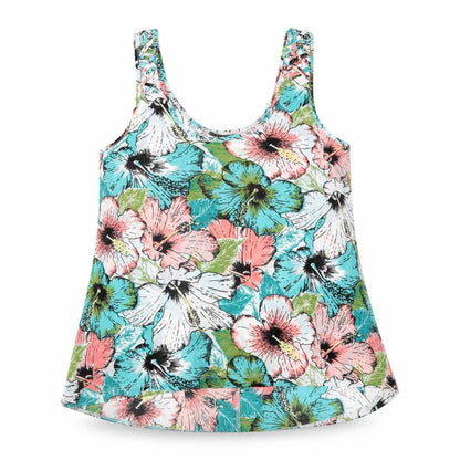 Womens UK Size XS H&M Green Basic Tank
