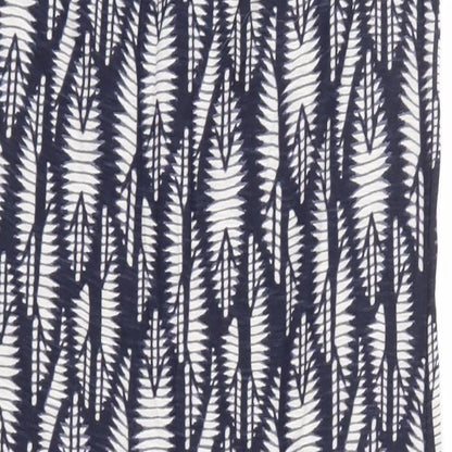 NEXT Womens Blue Geometric Jersey Shift  Size 6