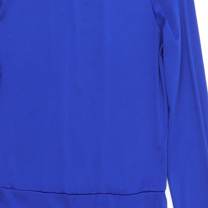 Preworn Womens Blue  Jersey Sheath  Size XL