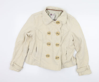 Womens UK Size 14 NEXT Ivory Jacket