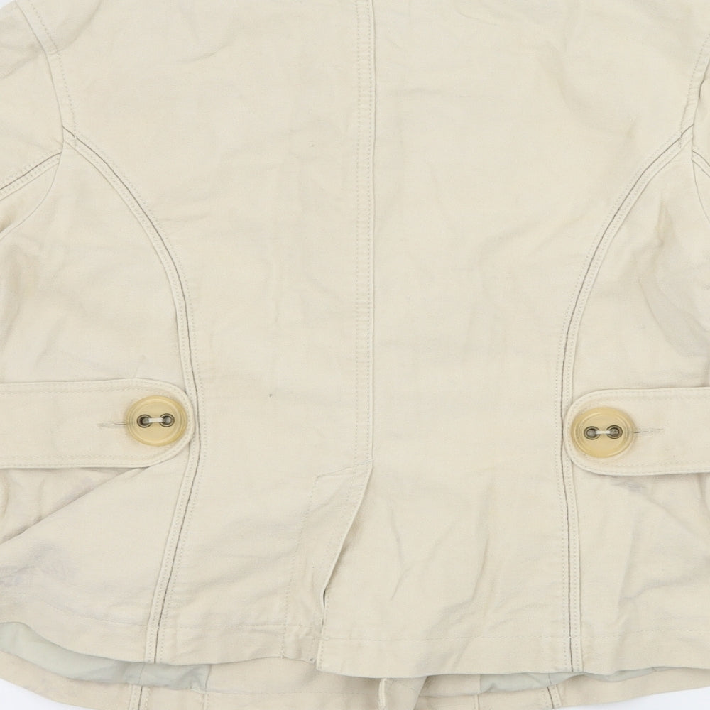 Womens UK Size 14 NEXT Ivory Jacket