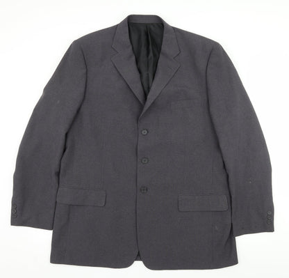 F&F Mens Grey   Jacket Suit Jacket Size XL