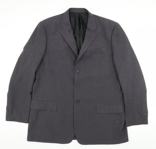 F&F Mens Grey   Jacket Suit Jacket Size XL