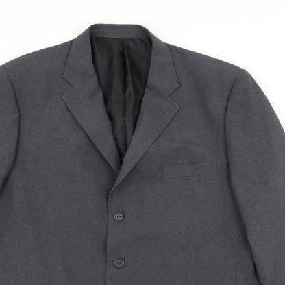 F&F Mens Grey   Jacket Suit Jacket Size XL