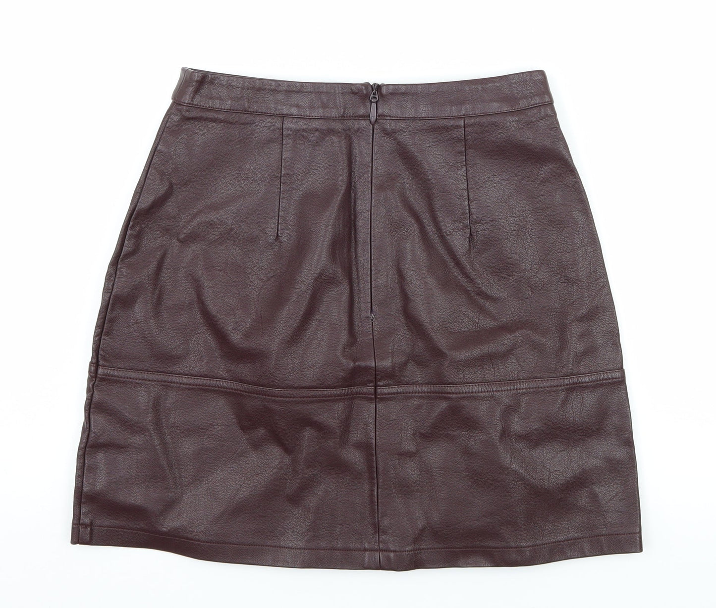 New Look Womens Purple   A-Line Skirt Size 8