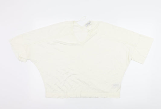 Preworn Womens Ivory  Knit Pullover Jumper Size S