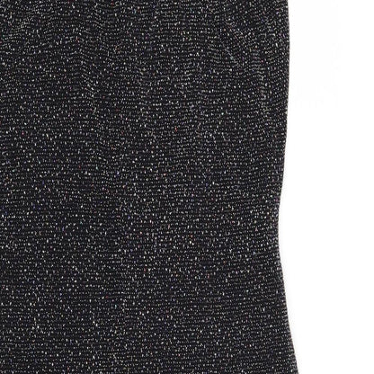 Preworn Womens Black   Bodycon  Size 14