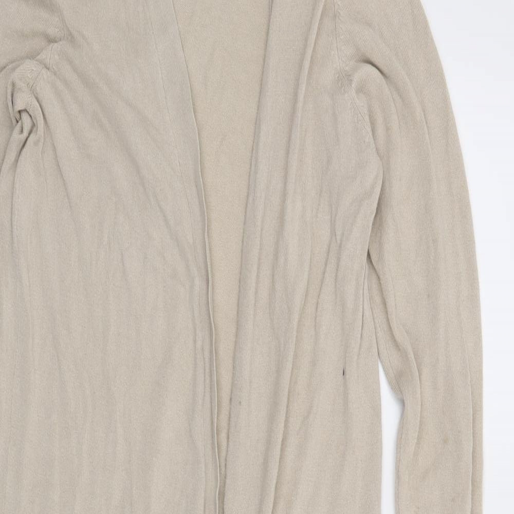 TU Womens Beige   Cardigan Jumper Size M