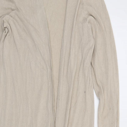 TU Womens Beige   Cardigan Jumper Size M