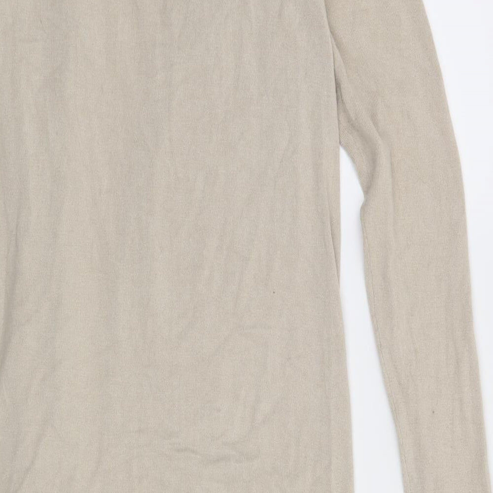TU Womens Beige   Cardigan Jumper Size M