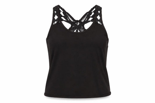 Womens UK Size 16 Spirit Black Basic Blouse