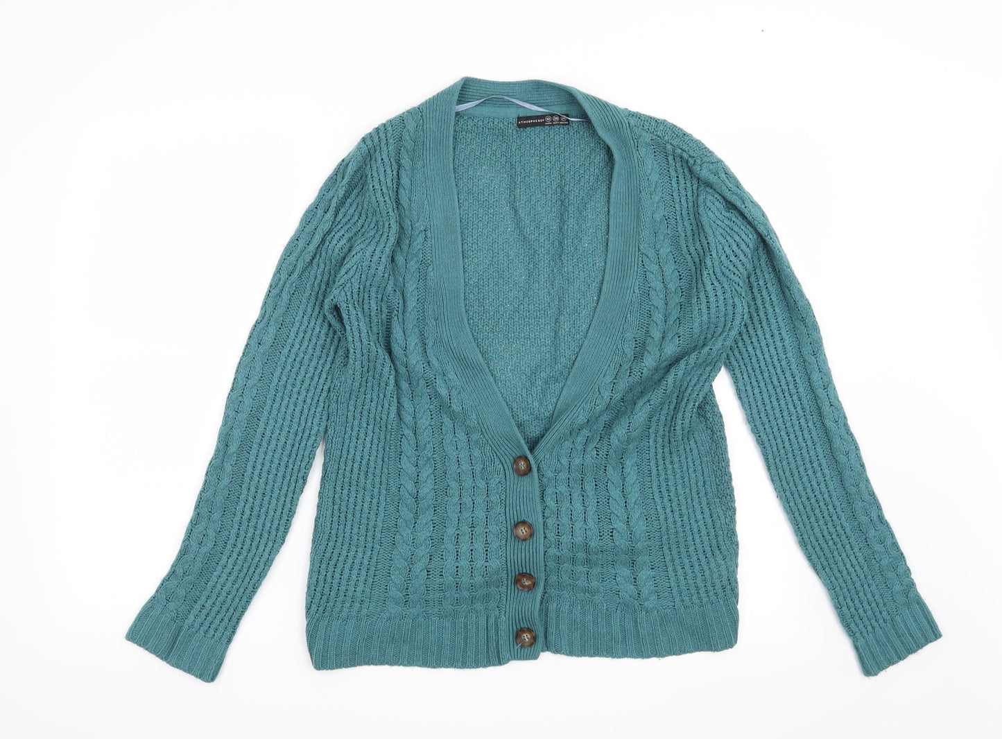 Atmosphere Womens Green   Cardigan Jumper Size 10