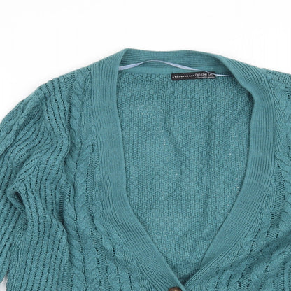 Atmosphere Womens Green   Cardigan Jumper Size 10