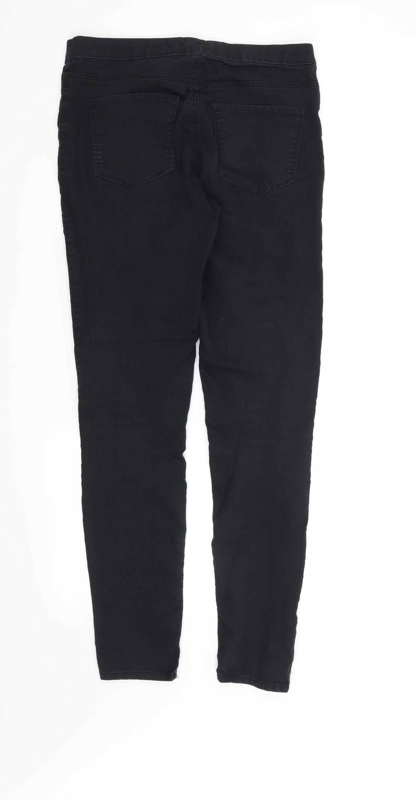 Womens UK Size 10 H&M Regular Fit Jegging Black Jeans
