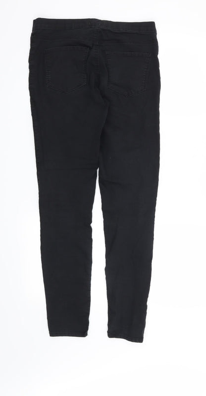Womens UK Size 10 H&M Regular Fit Jegging Black Jeans