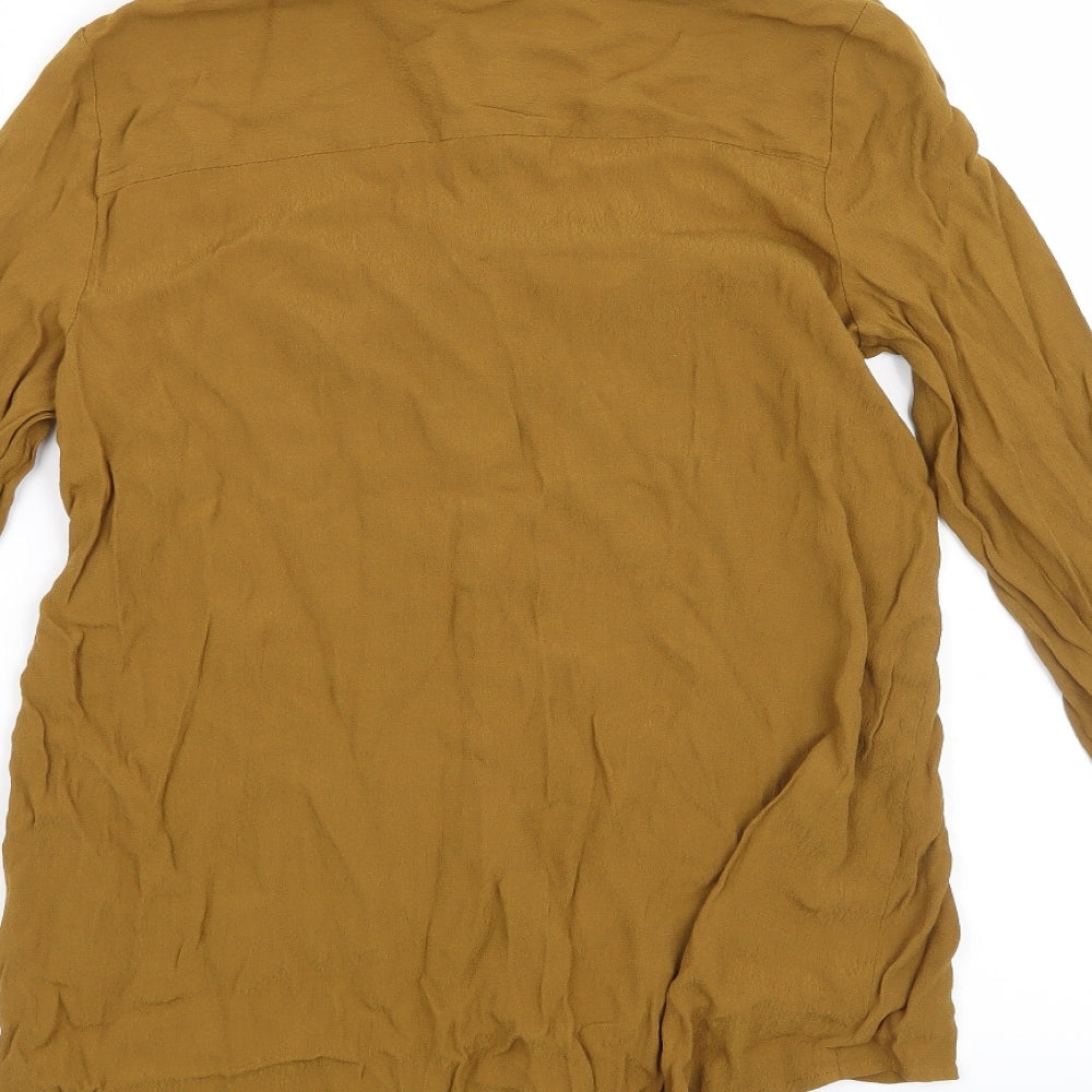 New Look Womens Green   Basic Blouse Size 8