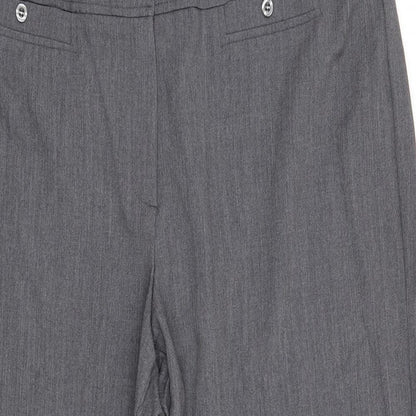 Womens UK Size 18 BHS Regular Fit  Grey Trousers