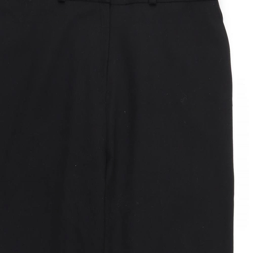 Rogers+Rogers Womens Black  Rayon Trousers  Size 20 L27 in
