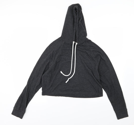 Womens UK Size S Divided by H&M Grey Pullover Hoodie