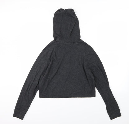 Womens UK Size S Divided by H&M Grey Pullover Hoodie