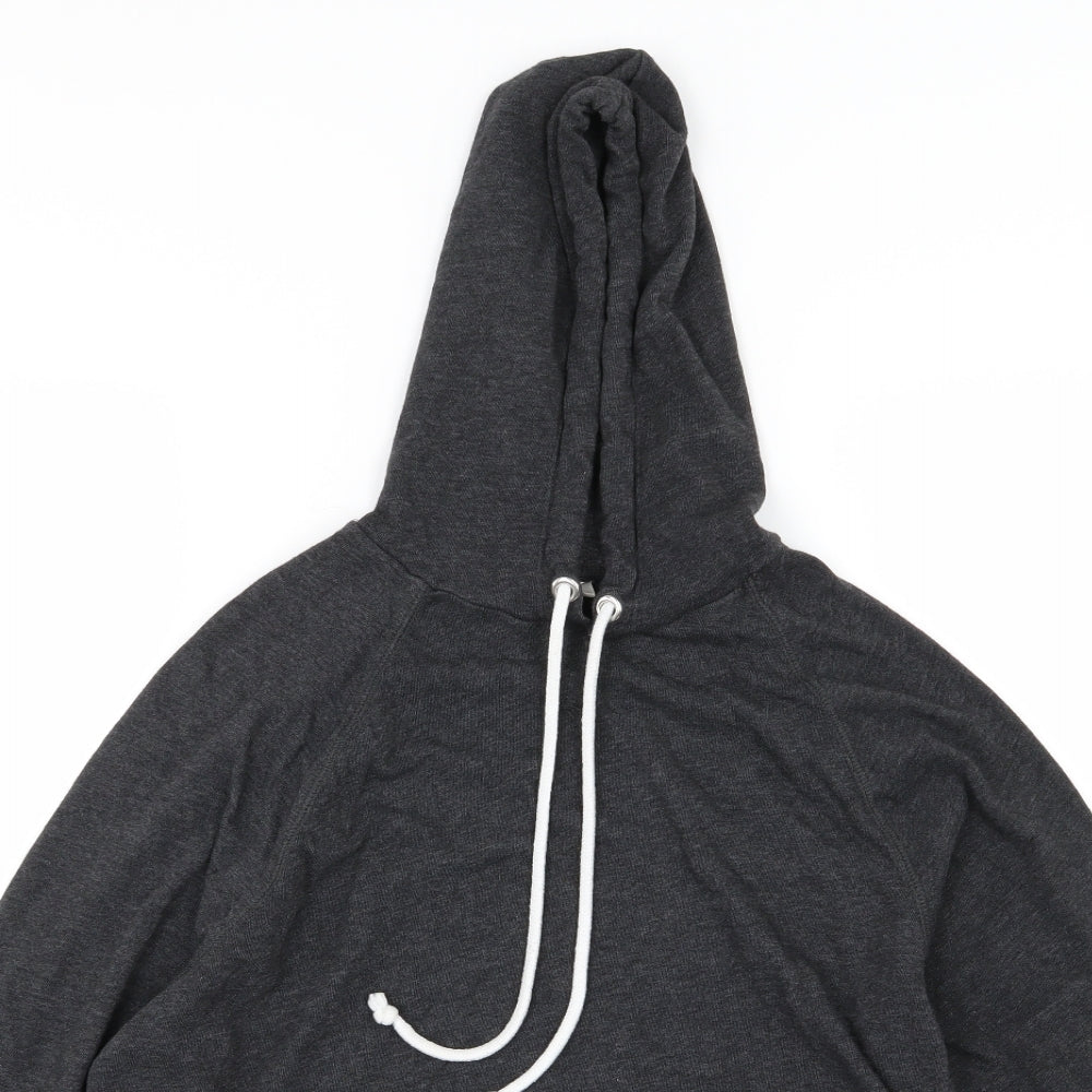 Womens UK Size S Divided by H&M Grey Pullover Hoodie