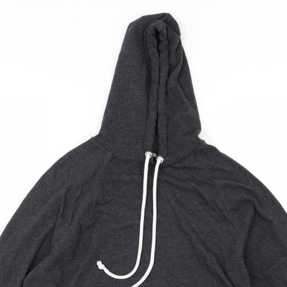 Womens UK Size S Divided by H&M Grey Pullover Hoodie