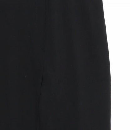 Womens UK Size M Preworn Regular Fit  Black Trousers