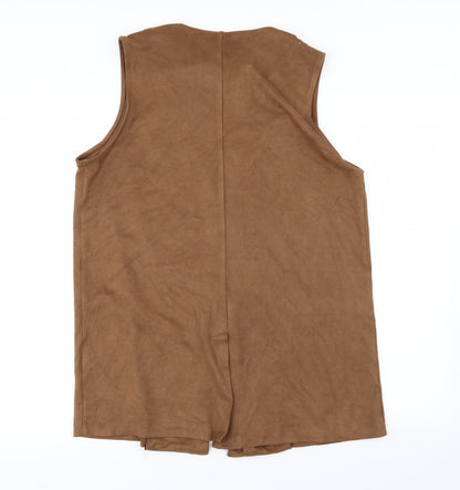 Matalan Womens Brown  Velour Jacket  Size M