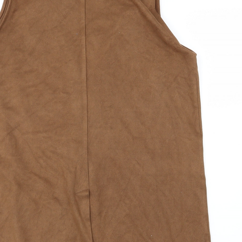 Matalan Womens Brown  Velour Jacket  Size M