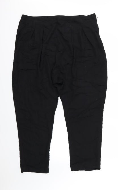 Bona parte Womens Black   Trousers  Size 20 L25 in