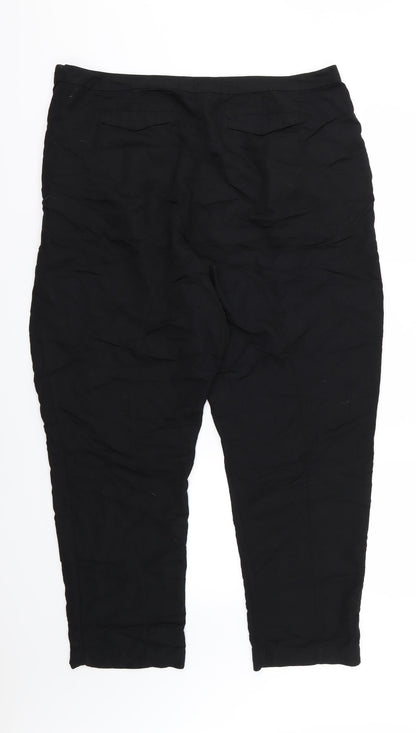 Bona parte Womens Black   Trousers  Size 20 L25 in