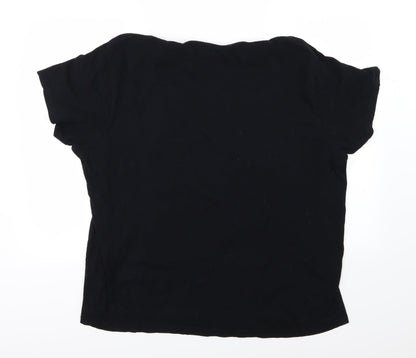 Primark Mens Black  Jersey  T-Shirt Size 2XL  - NYC