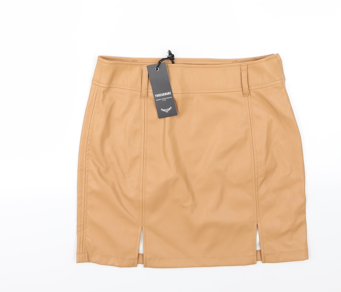 Threadbare Womens Brown   A-Line Skirt Size 10