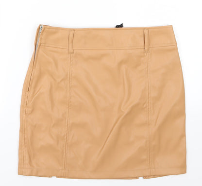 Threadbare Womens Brown   A-Line Skirt Size 10