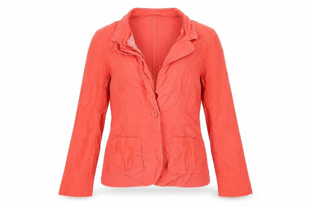 Womens UK Size 14 Peacocks Red Jacket