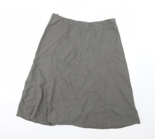 Bonmarché Womens Green   A-Line Skirt Size 16