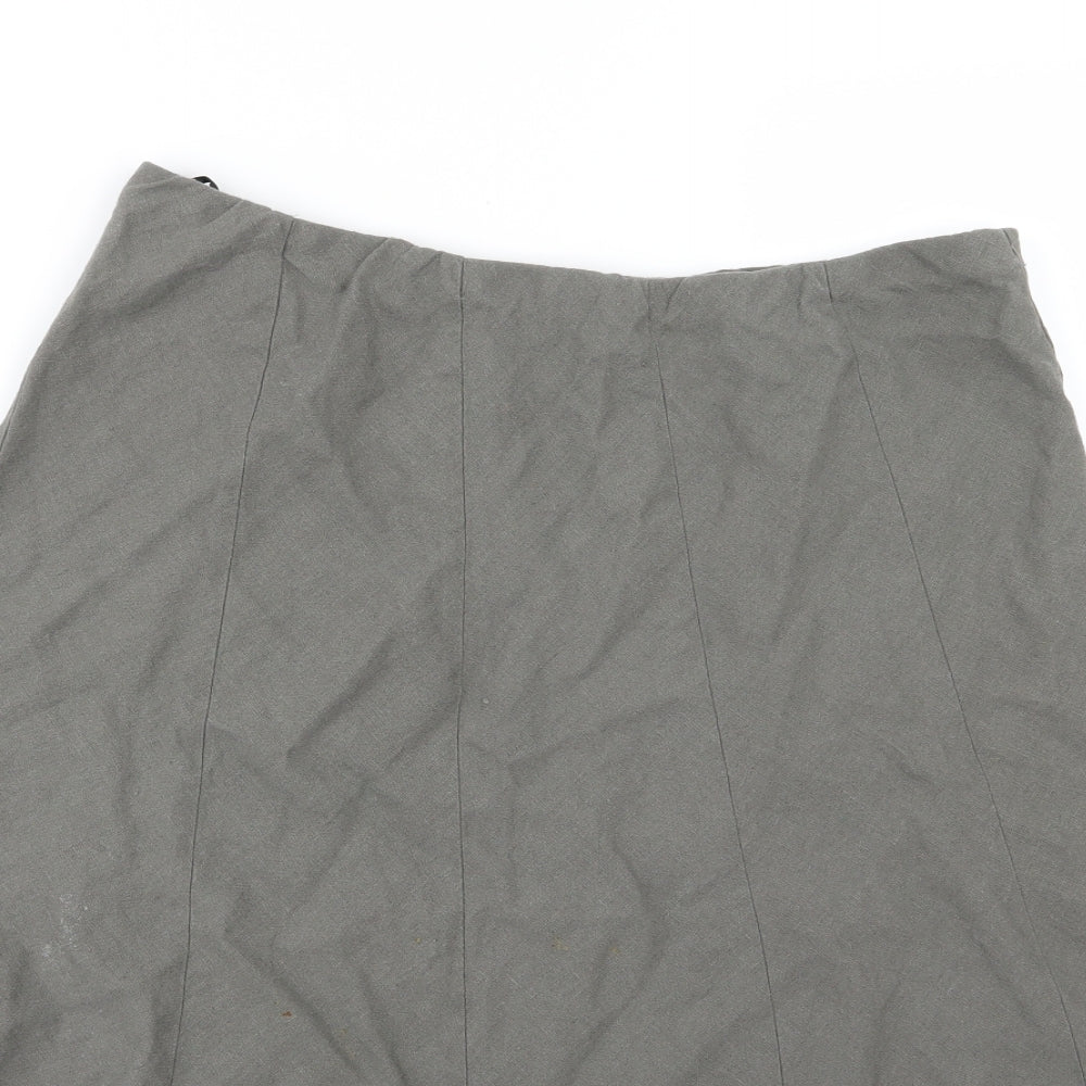 Bonmarché Womens Green   A-Line Skirt Size 16