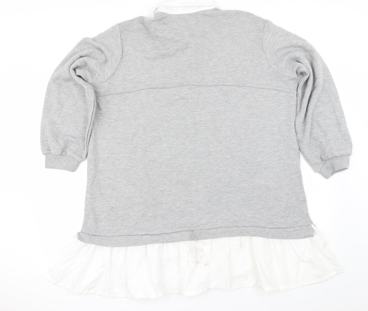 Cameo Rose Womens Grey Pullover Jumper Size L