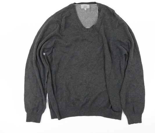 Marks and Spencer Mens Grey   Pullover Jumper Size L