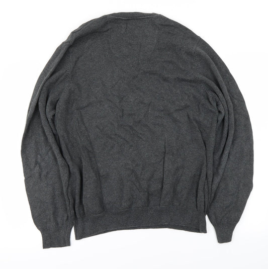 Marks and Spencer Mens Grey   Pullover Jumper Size L