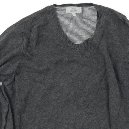 Marks and Spencer Mens Grey   Pullover Jumper Size L