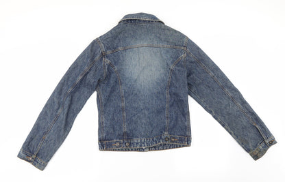 Womens UK Size S Chilli Pepper Blue Jacket