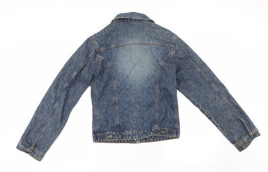 Womens UK Size S Chilli Pepper Blue Jacket