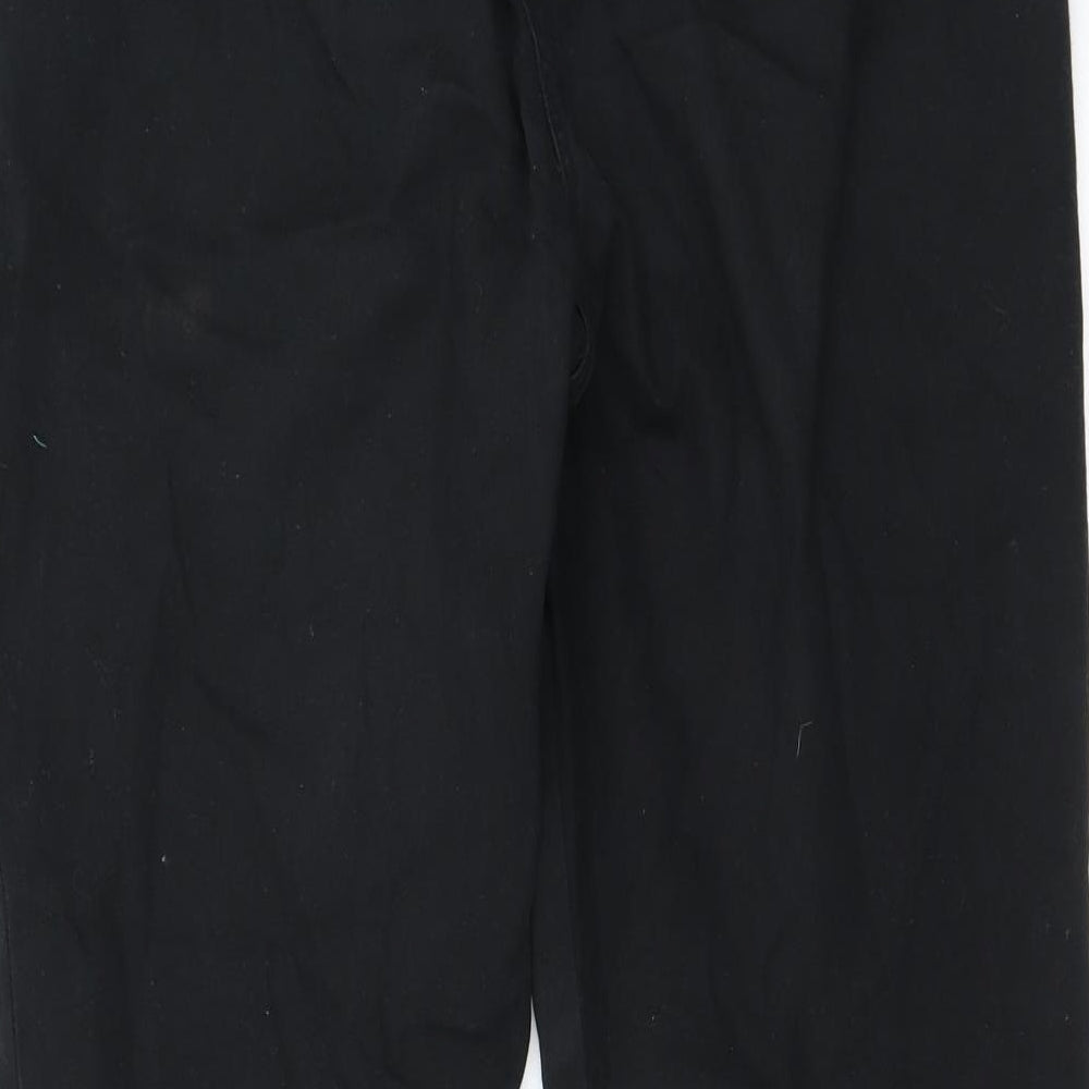 Womens UK Size 14 Wallis Regular Fit  Black Trousers