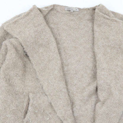 Amaryllis Womens Beige   Cardigan Jumper Size 14