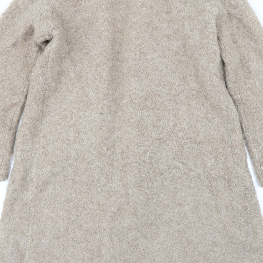 Amaryllis Womens Beige   Cardigan Jumper Size 14